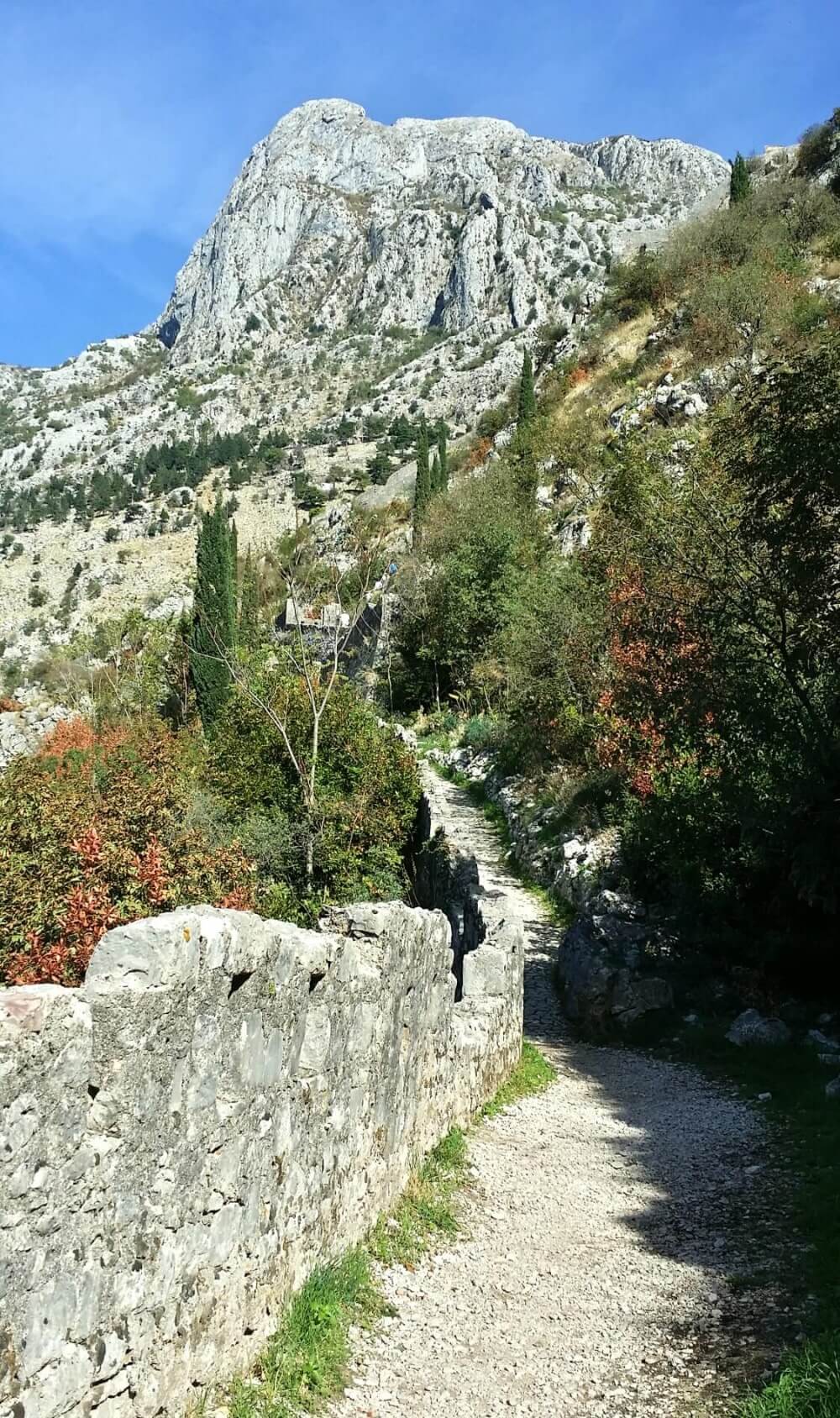 Montenegro_Kotortown_fortress_pathway