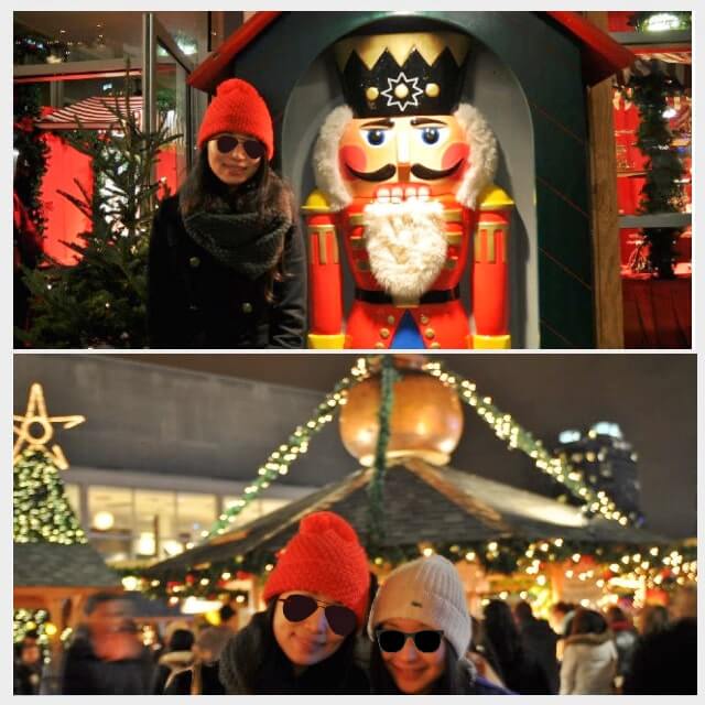 那時的我尚未去過歐洲，溫哥華聖誕市集讓我有種耳目一新的感覺。